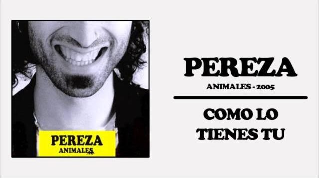 Como lo tienes tu Pereza Transcripción partitura para batería partituras PDF Play-Along